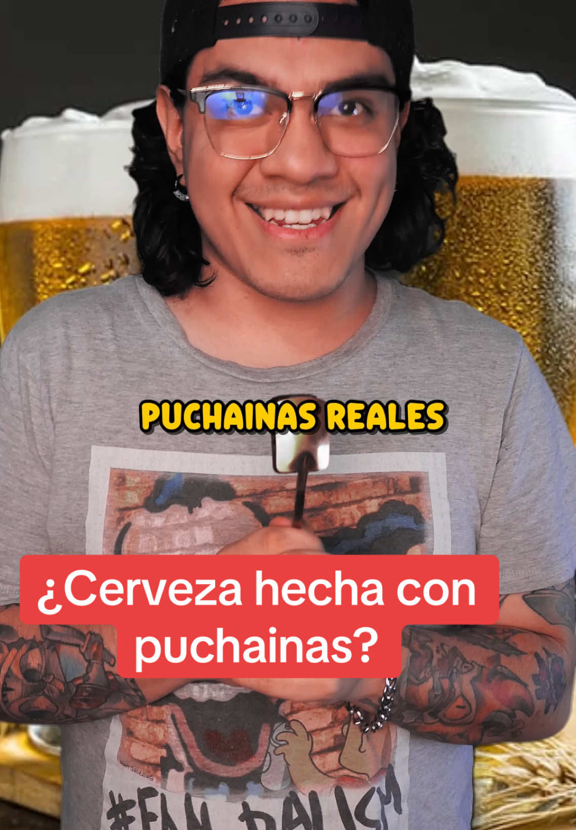 Te animarias a probar una cerveza hecha con puchaina? #alexedwields #fyp #fypシ゚ #viral #humor #comedia #risa 