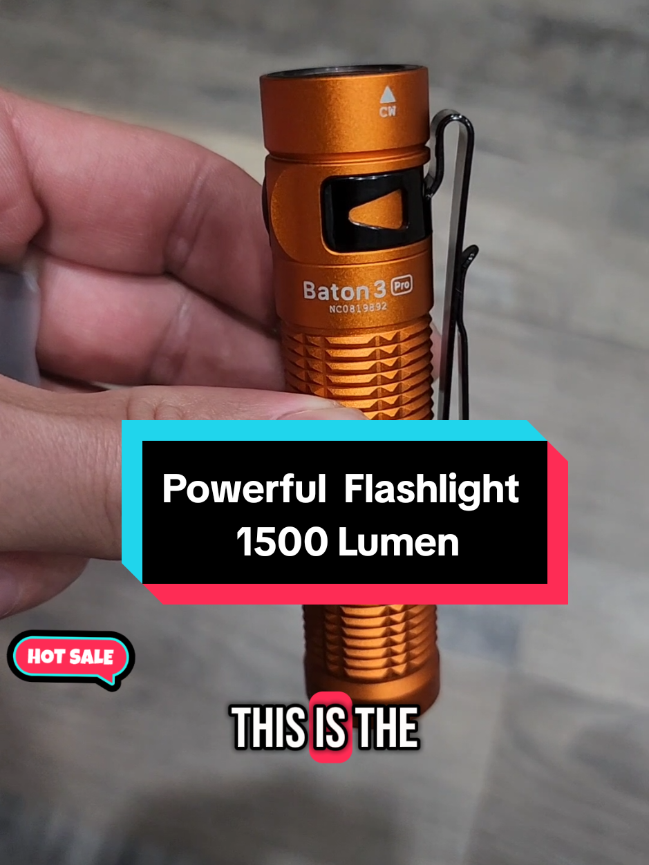 Olight Baton 3 Pro Flashlight  #olight  #olightflashlight  #flashlight  #emergencyflashlight 