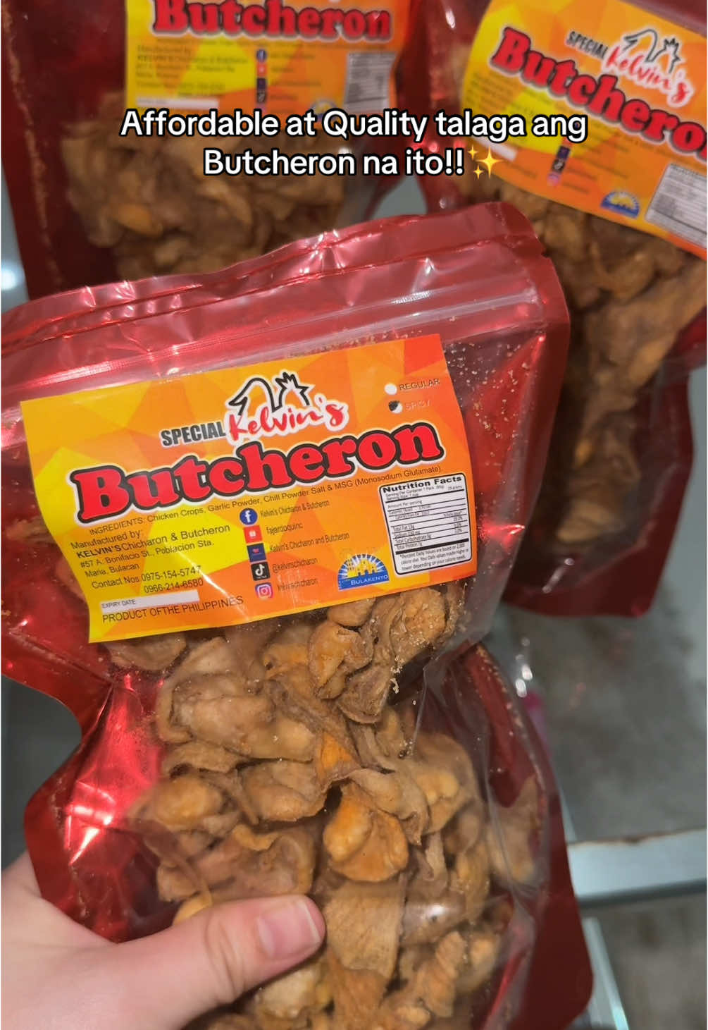 Kelvin’s Butcheron✨ #butcheron #crispybutcheron #spicybutcheron 