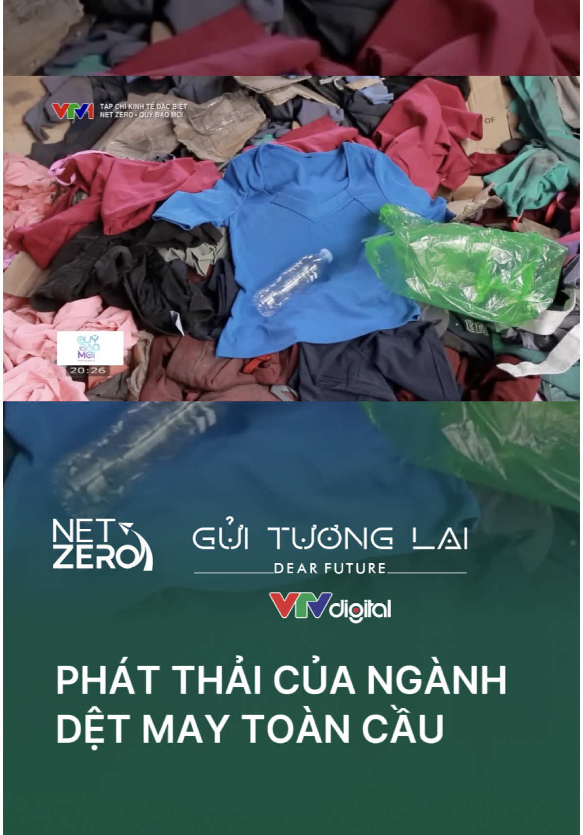 Phát thải ngành dệt may trên Toàn cầu🌪️#netzeroguituonglai #vtvdigital #pscmedia #co2 #tapchikinhtedacbiet #quydaomoi 