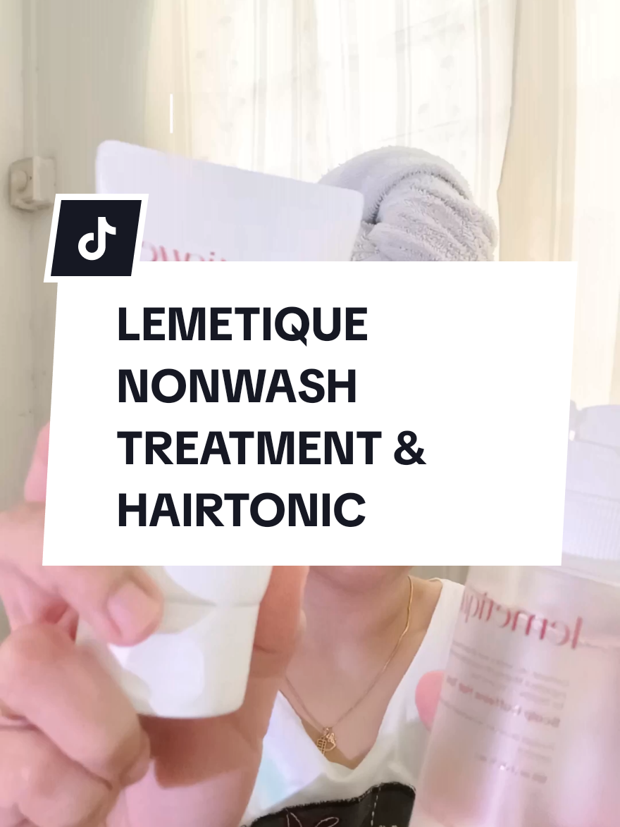 my hair damage repair care ✨🫶🏻 @lemetique official  #lemetique #lemetiqueshampoo #lemetiquekorea #lemetiquescalp #lemetiquehairtonic #lemetiquetreatment #haircare #haircareroutine #HairCareTips #haircareproducts #fyp 