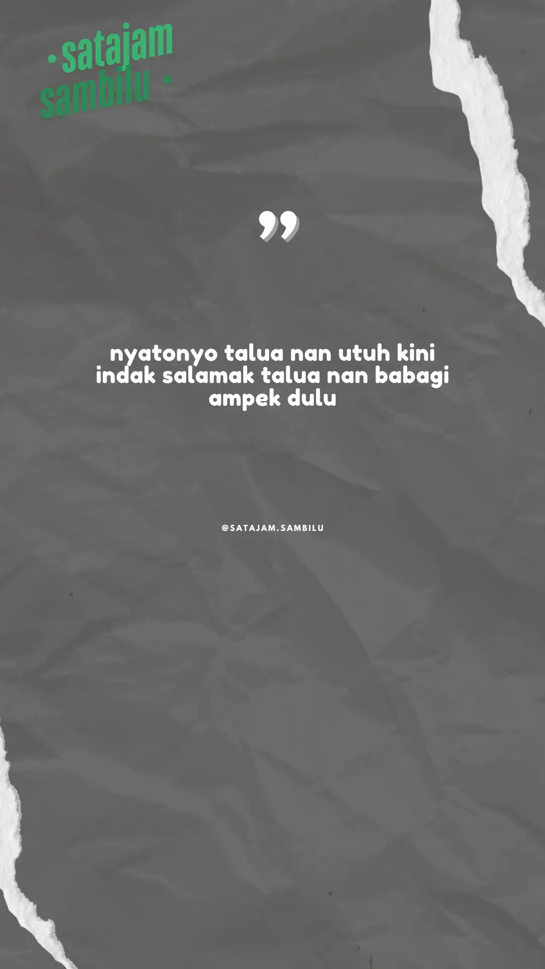 #pituahminang #pepatah #minangkocak 