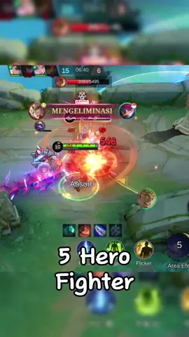 5 Hero Fighter Penghancur Hero Tank #MLBB #MobileLegendsBangBang #mlbbarhanemote 