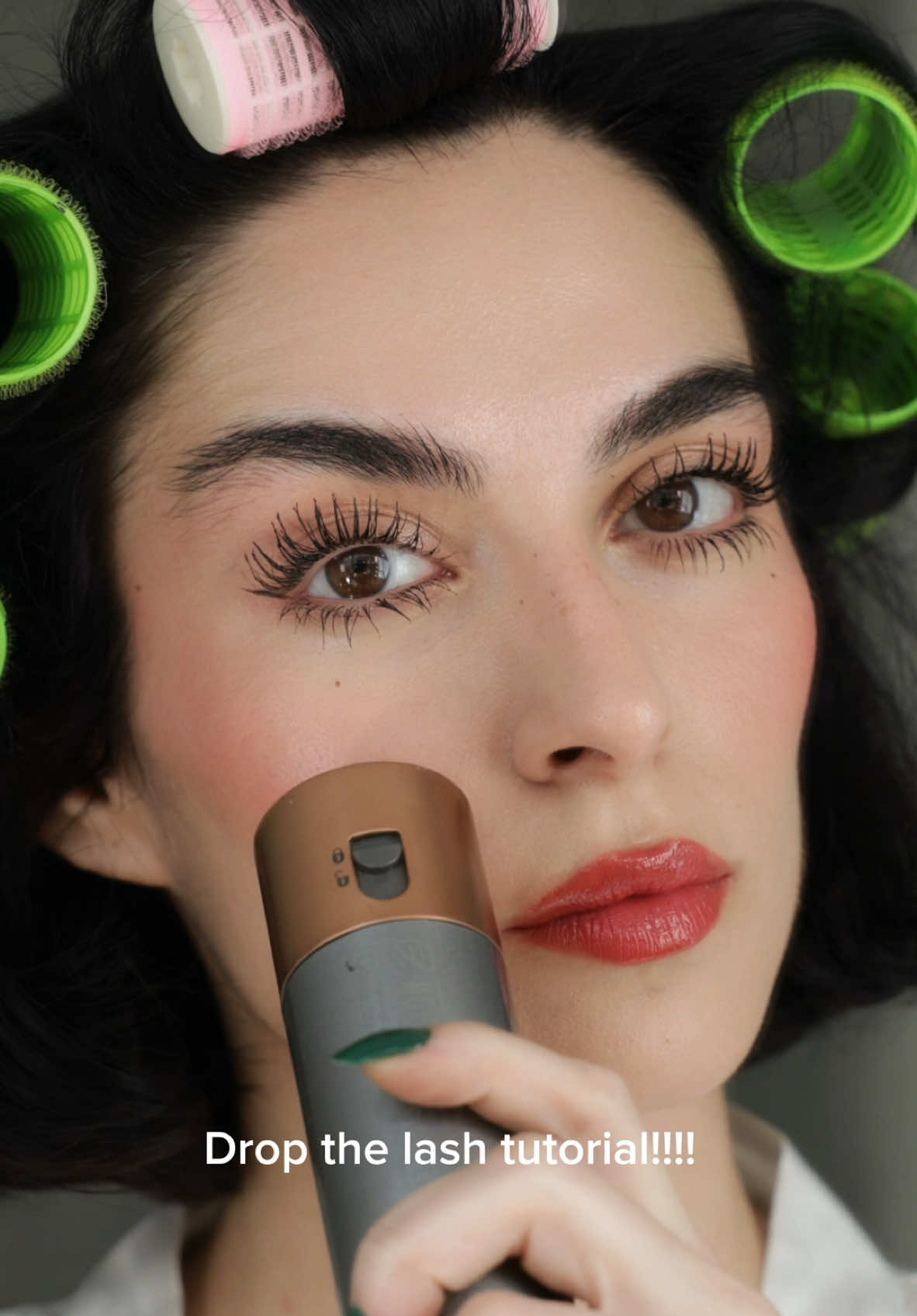 Here is the lash tutorial … would you try it ?!🙅🏻‍♀️ #lashtech #eyelash 