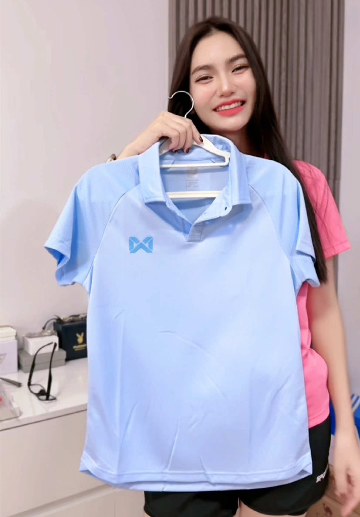 ตอบกลับ @suwanna.tiktok.com ของจริงสวยมากค่า🩵 งานดีมากๆค่า✨ #เสื้อโปโลผู้ชาย #เสื้อโปโลผู้หญิง #เสื้อwarrix #เสื้อโปโลwarrix 