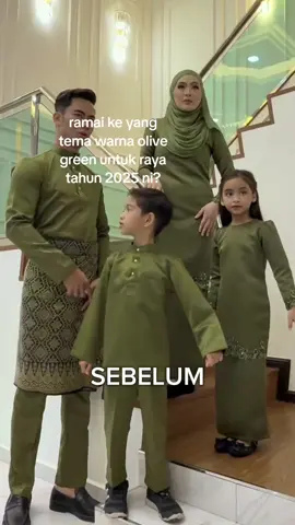 ramai ke yang tema warna #olivegreen untuk raya #raya2025 #raya #raya2025 #bajuraya #bajuraya2025  #bajurayaplussize  #bajurayaperempuan  #bajurayaviral  #bajurayacantik  #bajurayamurah  #bajurayasedondon  #bajurayamurahcantik  #bajurayakanakkanak  #liyanacollection  #bajurayalyc #lyc #kakyana #norliyanaghani #kakyanalyc #lycraya2025 #rayabersamalyc #adirasuhaimi #adirasuhaimireal #datored #adirasuhaimidatukred @LiyanaCollection 