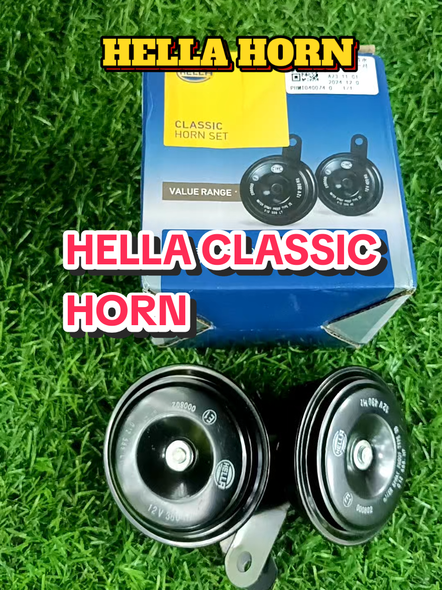 HELLA Horn Classic Horn Set Value Range for Motorcycle and Cars 12V 1pair 🏍️ #affiliatemarketing #mototop #hellahorn #classichorn #12vhorn #dualhorn #horn  #motorpartsandaccessories #qualitymotorparts 