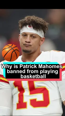 Why is Patrick Mahomes banned from playing basketball He made significant sacrifices for his NFL career.#nfl #SuperBowl#usa#fyp#foryou#celebrity 