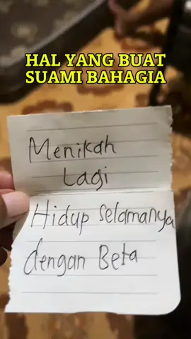 HAL YANG BUAT SUAMI BAHAGIA #Real #hanyakonten #humor #lucu #video #viralvideo #trendingvideo #fypage #kontenhiburan #hiburan #ngakak #pasangan #suamiistri #sosweet #romantis 