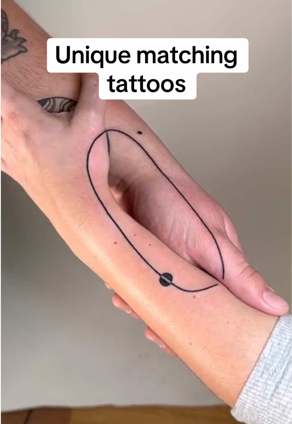 These are so beautiful ❤️ #tattoo #matchingtattoos #family #friends  📽️ @Larissa Moraes 