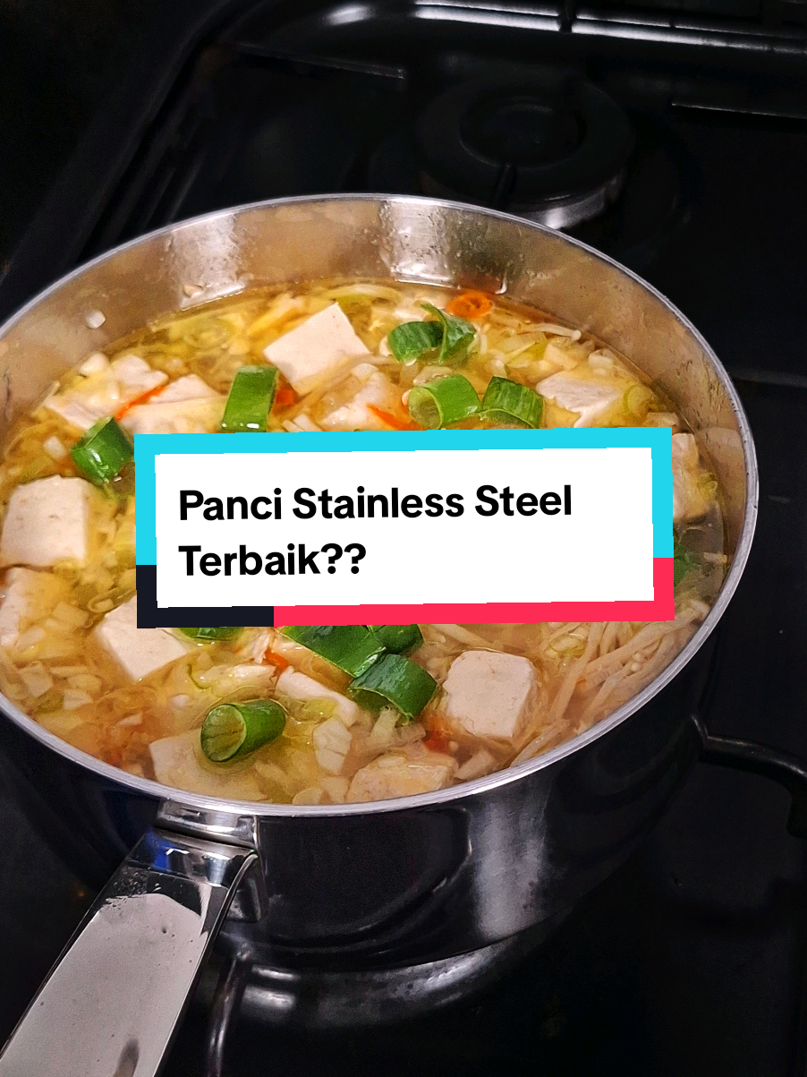 Ada aja nih gebrakannya @steincookware 😭 Lengah dikit, ada keluaran terbaru.. Mana panci stainless steel terbaik lagi🥹  ELITE CLAD SERIES✨️ Terbuat dari 5 lapis stainless steel, udah gitu stainless steelnya yang 316🔥 Permukaan panci flat dilengkapi dengan star technology.. Ini nih yang bikin makanan jadi ga lengket👊🏻 PUNYA JUGA YUK! Ada PROMO nih dari harga 2,2jt jadi tinggal 1,8jt-an‼️ Jangan lupa pake kode voucher STEINHAN2 buat kalian checkout di Shopee✨️ #STEINCOOKWARE #BANGGAPAKAISTEIN #ELITECLAD #ELITECLADSTEIN #PANCIELITECLAD #PANCISTAINLESSSTEEL #steinstainlesssteel #kitchen #fyp  #mrhana 