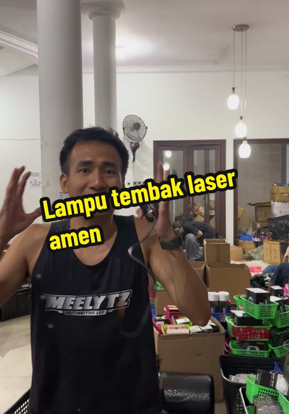 Lamppu tembak laser simple amen