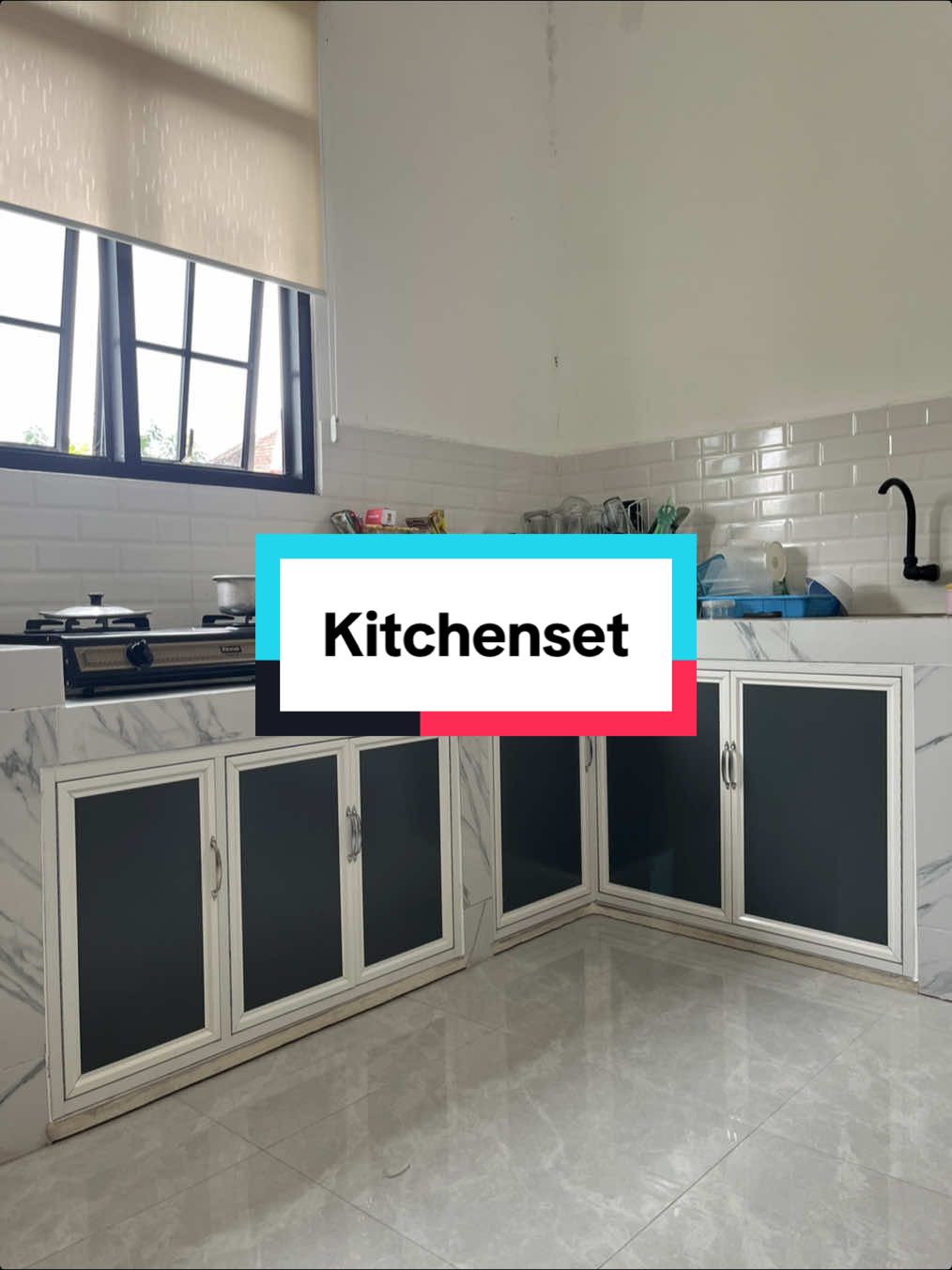 Inspirasi dapur idaman #kitchenset #kitchensetaluminium #kitchensetponorogo #dapuridaman #dapuraesthetic #fyp 