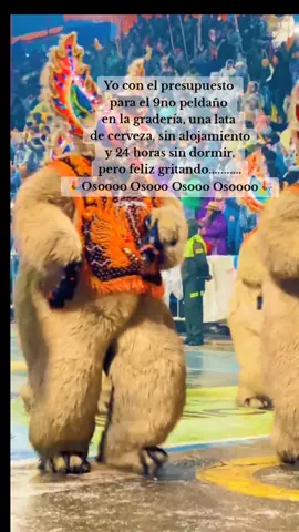 La pobreza no nos dejará sin carnaval #oruro_bolivia🇧🇴 #carnaval #oso #viral_video #boliviaparaelmundo #Nansana @Nansana kids foundation 
