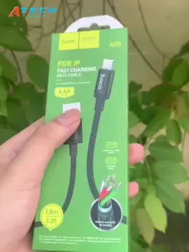 🥰 Cáp sạc HOCO X89 USB to Type-C hỗ trợ sạc nhanh, dòng điện 2.4A - 3A chiều dài – 1m phù hợp với mọi thiết bị #capsacnhanh #capsachoco #phukiendienthoai #atechmobile 