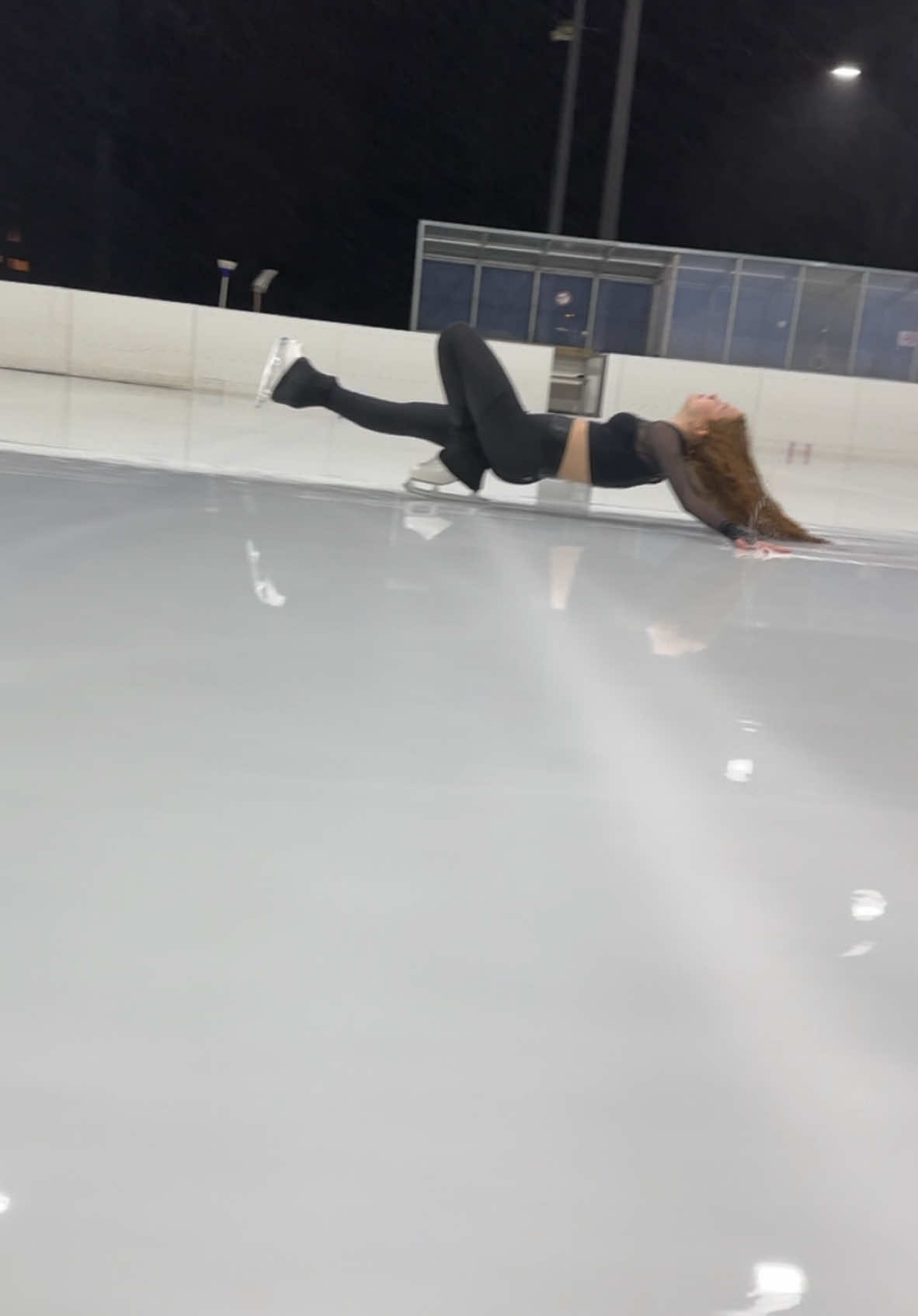🥶 #IceSkating #cold #training #funn #sport 