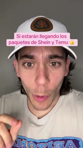 Si estarán llegando sus paquetes de Shein y Temu 👍