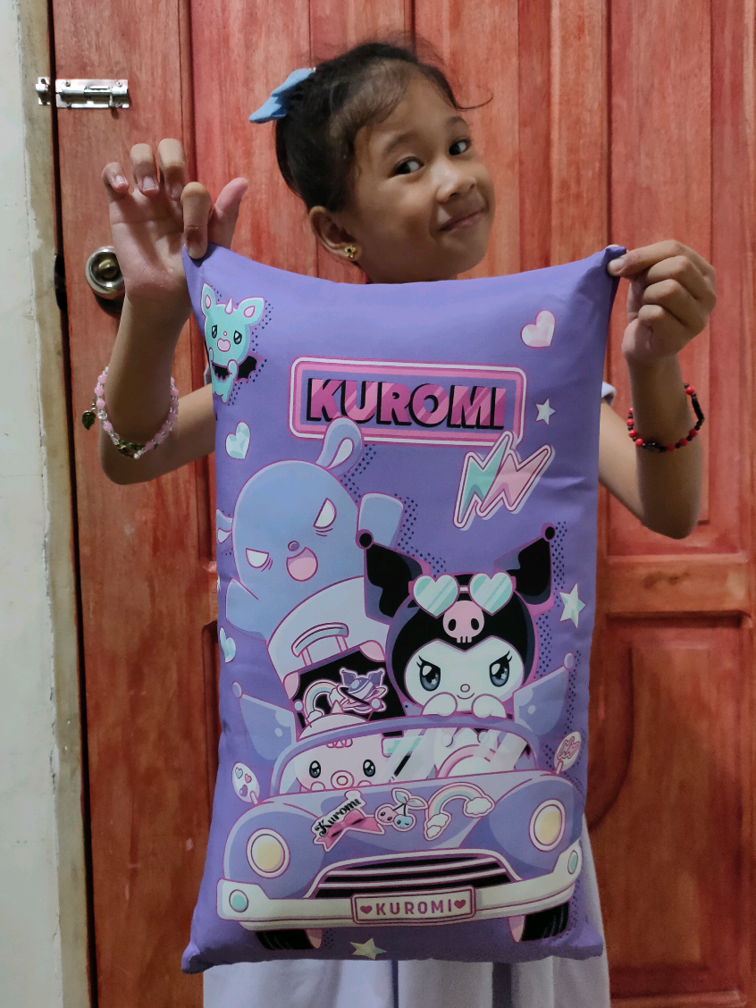 Love na love ni bulinggit !  #kuromi #kuromipillow #pillow #daughter #tiktok #recommendations #tiktokfinds 