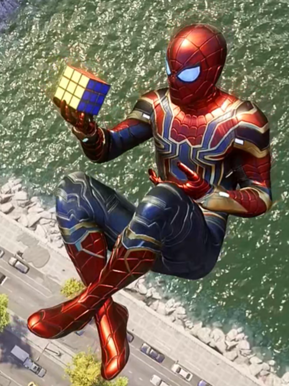 Tom Holland Iron Spider em Marvels Spider-Man 2 