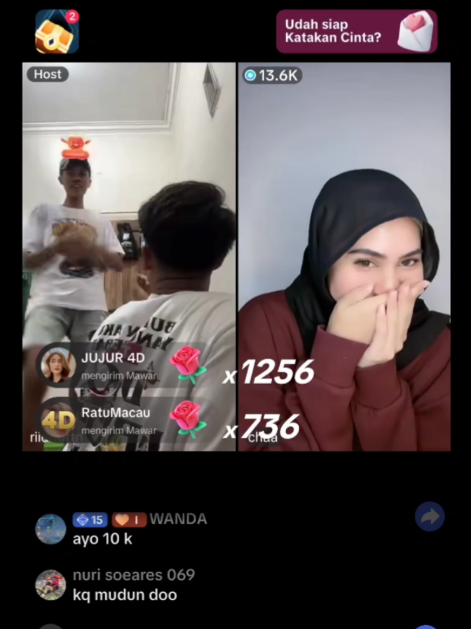 Mas iyun datang lagi karena viewersnya turun Ridho dan Ichaa live otw 70k penonton 🤣 @M A S. IYUN @riidhoftn @chaa  #sobatngaritnusantara #pasukancikruk #ridhoftn #chaa #fyp 
