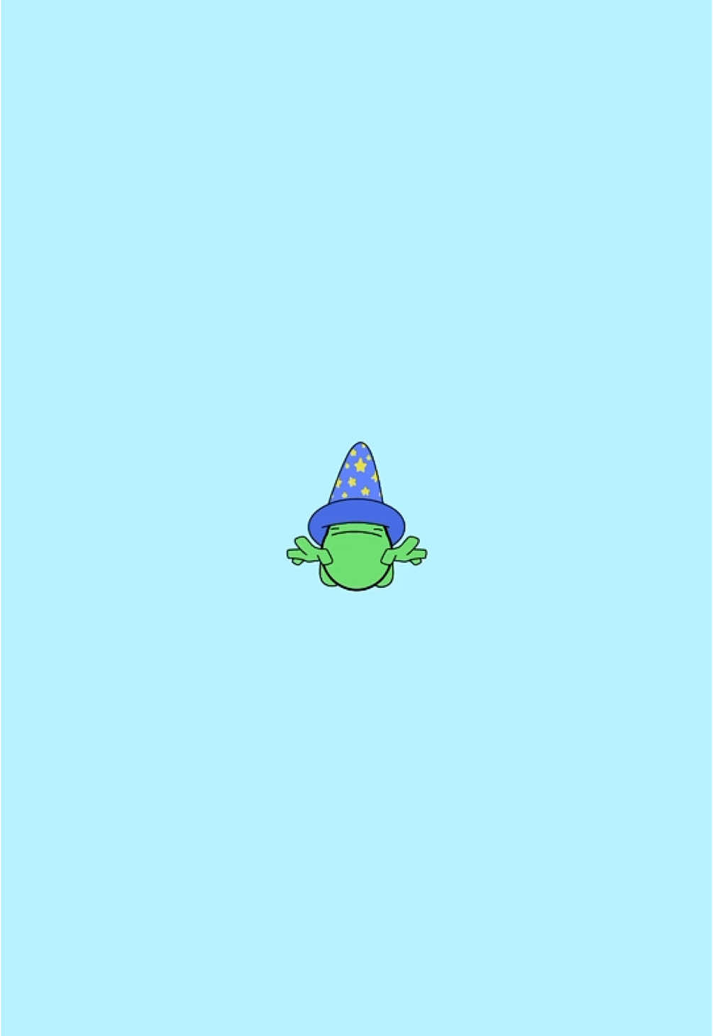 A very complicated frog summoning spell! #frog #animation #abracadabra #ladygaga 