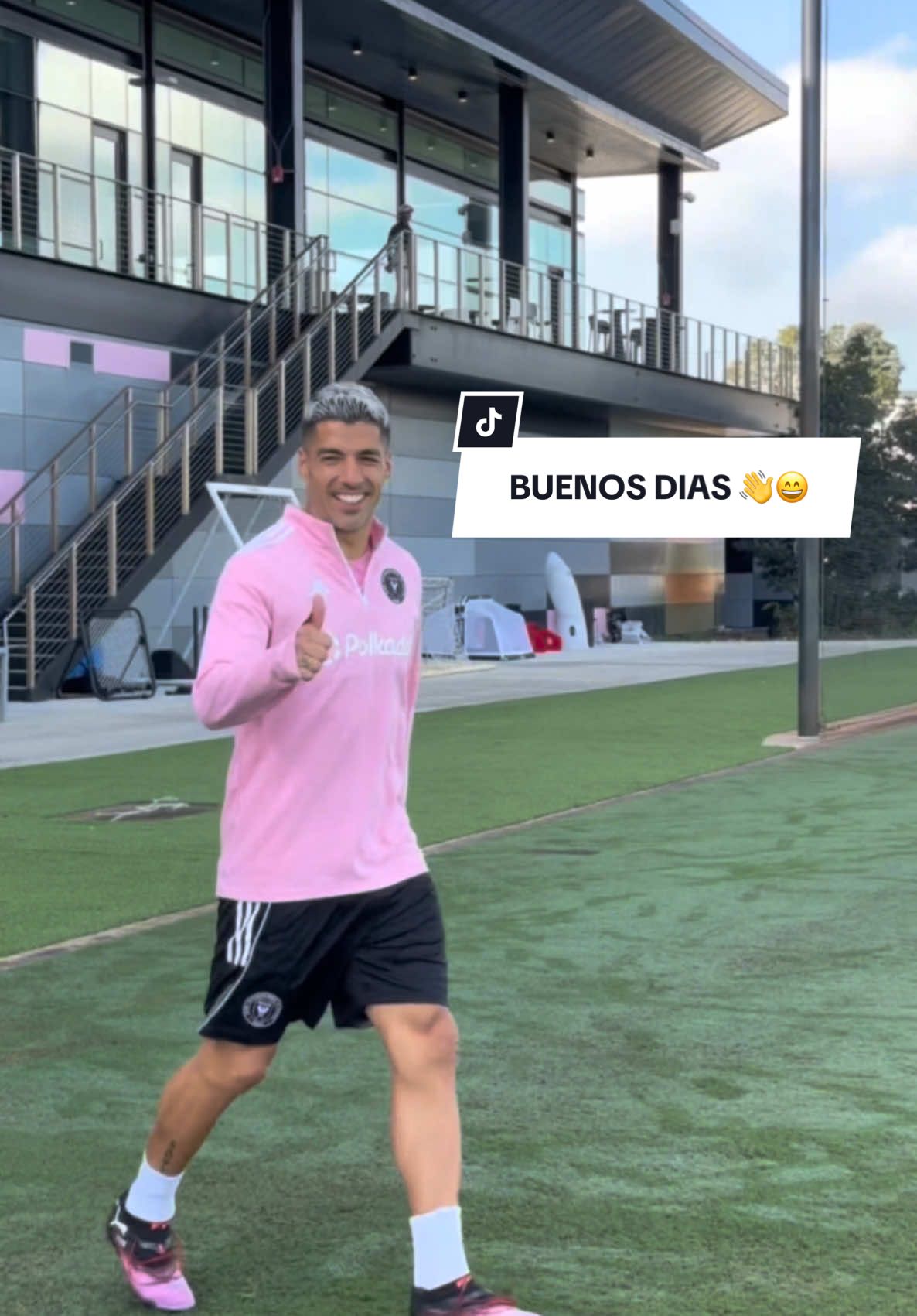 Buenos dias 👋😄 #InterMiamiCF #Miami #LaFamiliaIMCF #LeoMessi #LuisSuarez #IMCF #sportstok #MLS #Messi #Suarez 