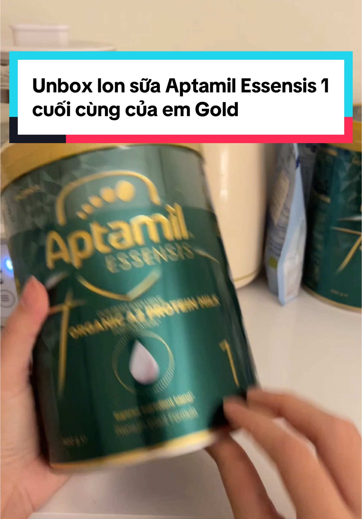 Trộm vía hợp sữa, mà sữa khó mua ghê #CapCut #mebimsua #aptamilessensis 