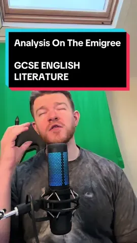 Analysis on The Emigree | GCSE ENGLISH LITERATURE #gcseenglish #gcse2025 #gcseenglishliterature #gcseenglishpoetry #gcseenglishliteraturepaper1 #gcseenglishliteraturepaper2 #myresources #theemigree #louisdoesenglish #gcseenglishpoetryanalysis 