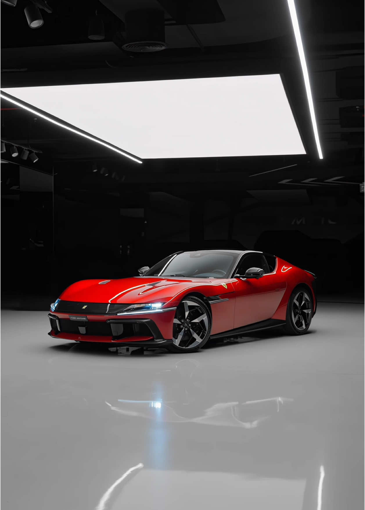She's a 10, but she's a red Ferrari, so she's a 10 times better 😮‍💨 - 2025 Ferrari 12Cilindri #ferrari #12cilindri #dubaicars #v12 #carvideos #cardealership 