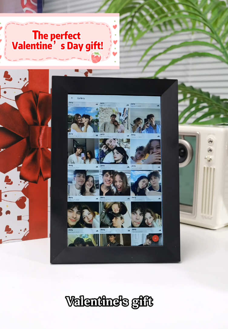 The PERFECT Valentine’s gift? This digital frame stores TENS of THOUSANDS of photos & videos! ❤️ #tiktokmademebuyit #discount #tothelove #digitalpictureframe #pictureframe #valentinesgiftideas #valentinesgiftidea #giftsforher #tiktokgiftideas #digitalphotoframe #smartphotoframe #bestgiftideas #uniquegiftideas #giftstheywilllove #valentinesgiftguide #giftsformom #giftsfordad #giftsforinlaws #thoughtfulgifts #bestvalentinesgift 