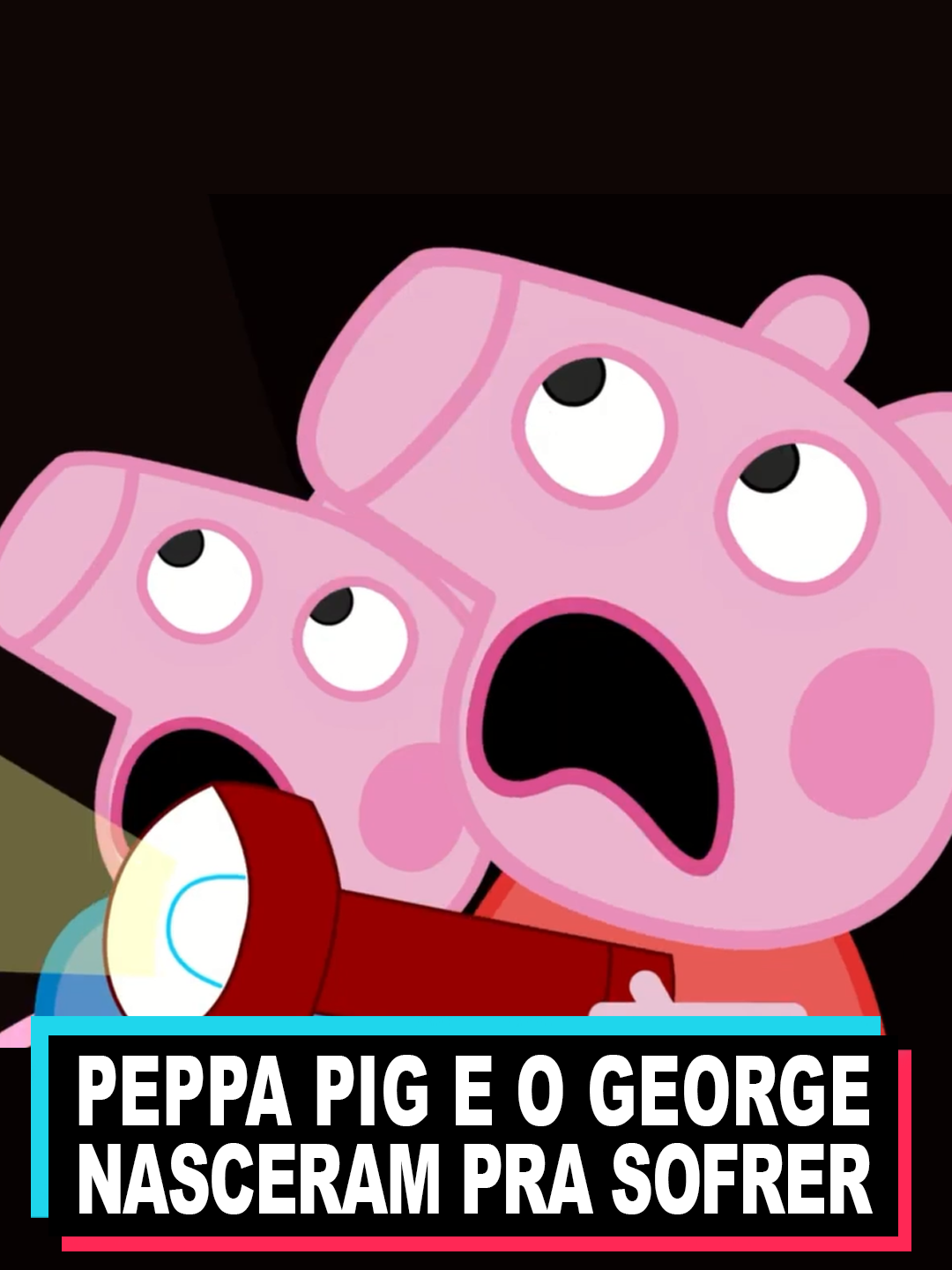 Peppa Pig E George Sofrem Todo Dia #animação #peppapig