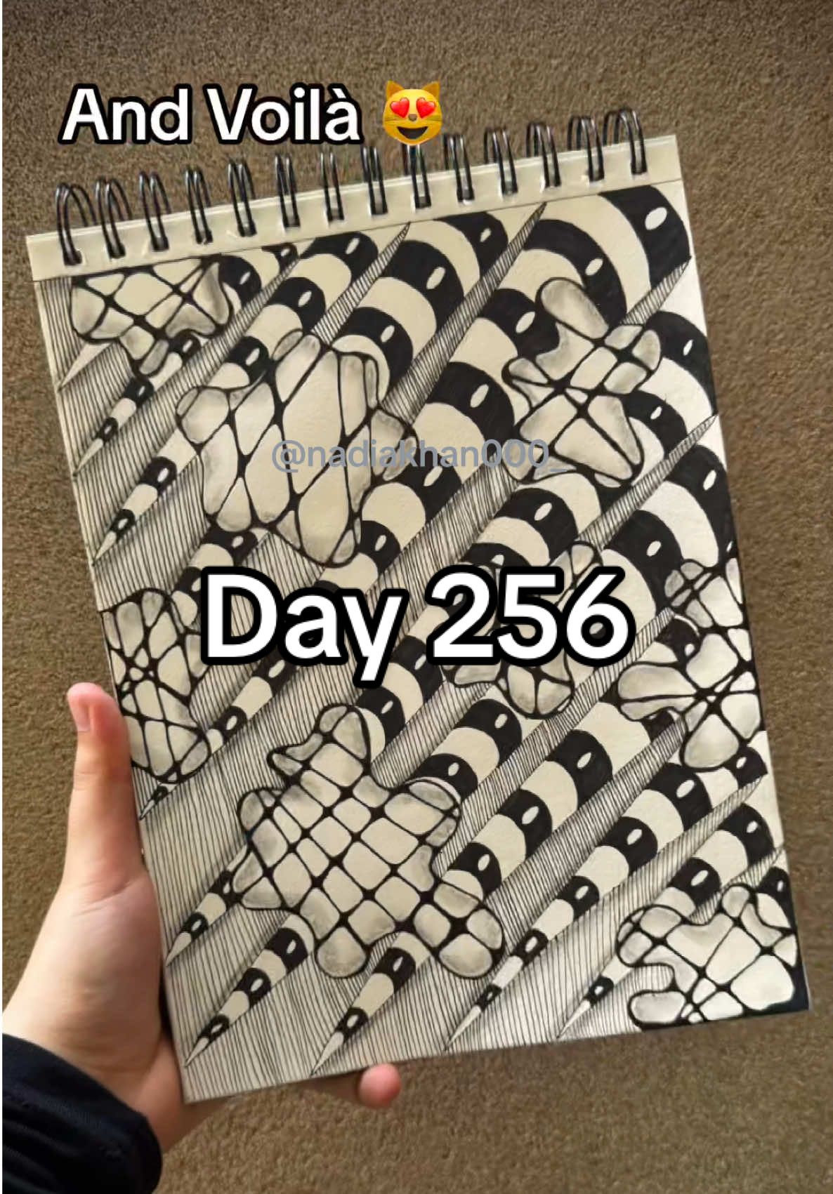 Day 256 of zigzg doodle tutorial 😻 Thank you for watching 🤗 #doodlewithnadia #fyp #foryou #doodle #drawing #tutorial #256 #entangle #writewithnadia #blobs #abstract #art #abstract #circle #easyideas #creativeart #blob #wobbles #ovals #W #reposting  Doodle with Nadia | zentangle doodle I creative art | doodle tutorial