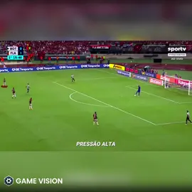 Marcação Pressão do Flamengo contra o Botafogo na final da Supercopa #futebolbrasileiro #flamengo #botafogo