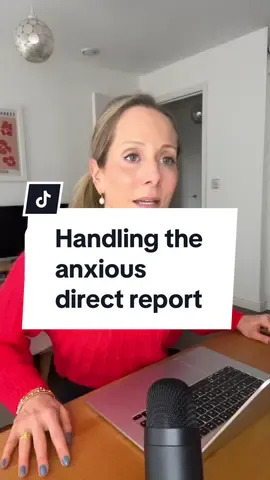🚨Handling the anxious direct report👇 As a manager it can feel really frustrating and at times tiring when you give your direct report who is quite anxious and has a tendency to over think things especially after you have given feedback.  Everyone has different tolerances for feedback. Being able to receive feedback is a skill. As is being able to give feedback in a way that the person can receive without undue anxiety.  In a situation like this where you notice when you give feedback it causes your direct report a lot of anxiety and concern, try to avoid getting frustrated and defensive and instead view it as data that the way this person needs to receive feedback may be different to how you’re currently giving it.  I would recommend the following: 1️⃣ Thank them for coming to talk to you about their concerns. This creates safety which is essential for building trust.  2️⃣ Reassure them. Even if you praise them regularly reassure them you have no doubts about their competence. Some people need to hear this more than once.  3️⃣ Ask them for feedback. Explore how you could adjust how you share feedback in a way that feels supportive. Let them know you have already been reflecting on this and have some thoughts.  “I’ve been reflecting on how I can share my thoughts and feedback in a way that’s more helpful for you. I’d really value your input too” 4️⃣ Sometimes people find it difficult giving their manager feedback so if you share some of your own reflections and ask for their advice it can help them open up.  💬 Have you ever been on either side of this? Share your experiences in the comments and any tips 👀  📌 Please remember the advice offered in this video is generalised and will not fit every situation. There are different ways this situation could be approached so please use your own judgement and adapt it as you see fit.  🚀 Follow for more tips on managing tricky situations at work #worktips #leadershipdevelopment #work #corporatelife #emotionalintelligence #difficultconversations #communicationskills #difficultsituations #managertips #managingpeople #difficultpeople 