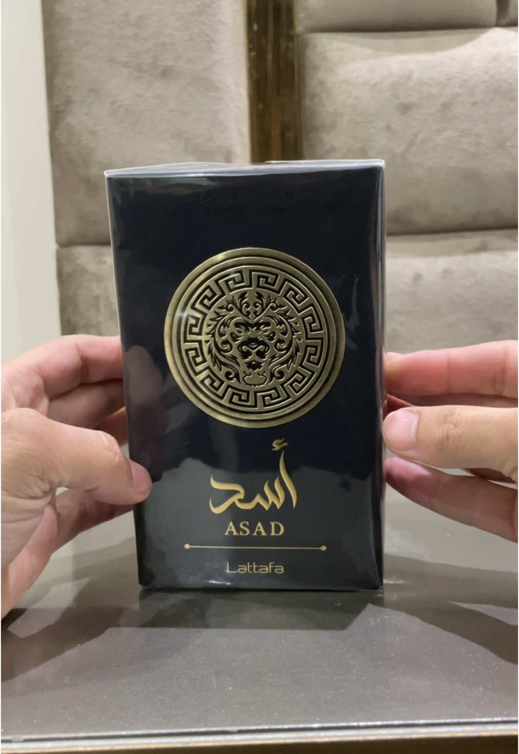 Lattafa Asad Unboxing Asmr perfumes 🔥 #creatorsearchinsights #perfumes #unboxing #kohat #trending 