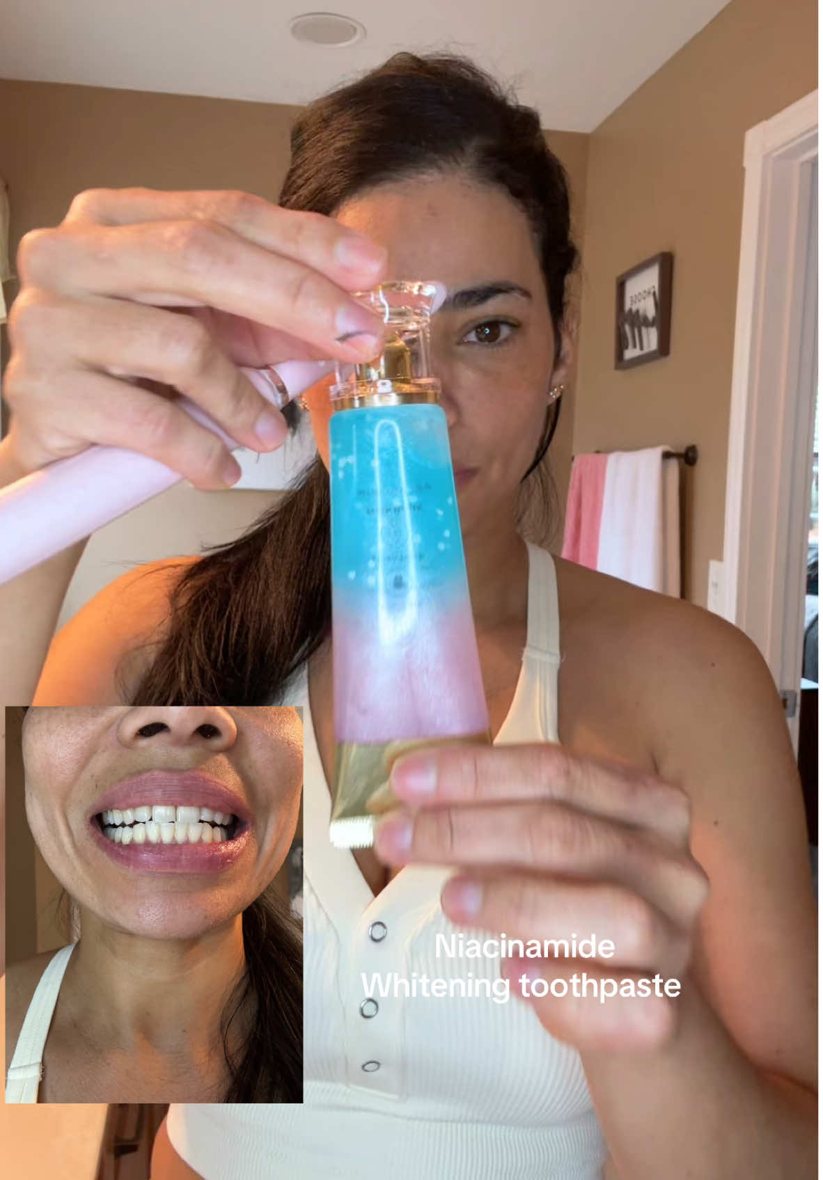 Mi marca favorita para mantener mis dientes blancos el aliento fresco esta crema dental con niacinamide es la solución a tus dientes amarillos 😍#niacinamide #bodyaccel #whiteningtoothpaste #toothpaste #saludoral #oralcare #fyp #paratiiiiiiiiiiiiiiiiiiiiiiiiiiiiiii #sanvalentinesday #beauty #alientofresco #dientesmanchados #paratiiiiiiiiiiiiiiiiiiiiiiiiiiiiiii 