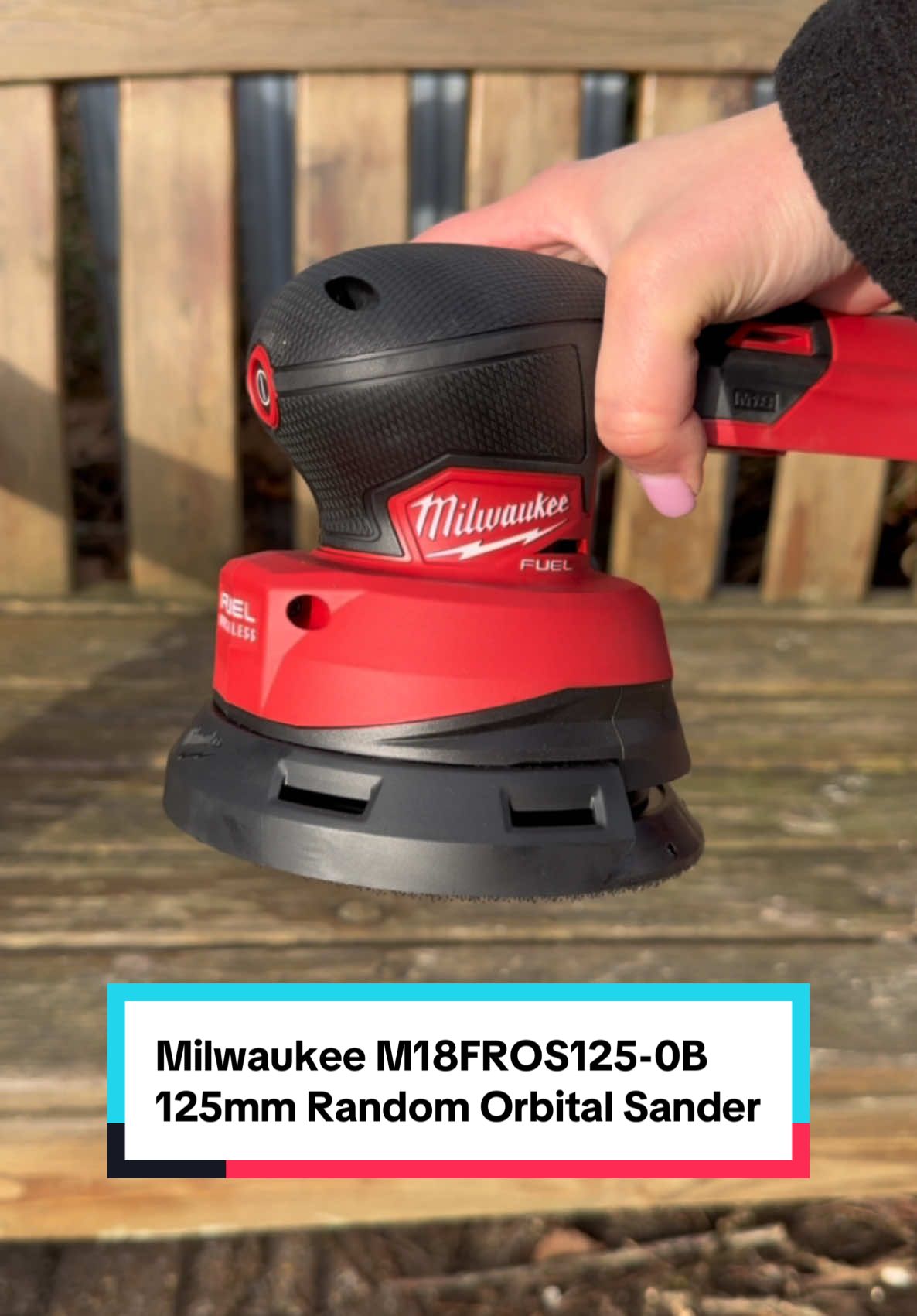 Milwaukee M18FROS125-0B M18 18V Fuel 125mm Random Orbital Sander #milwaukee #milwaukeetools #milwaukeetool 