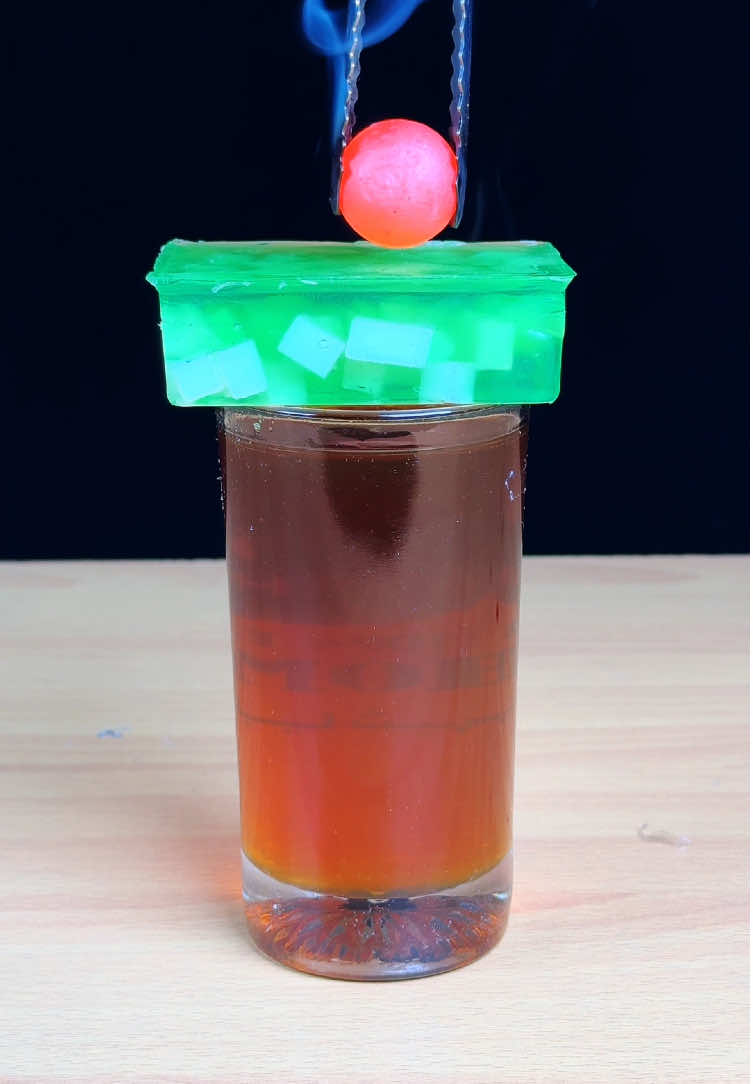 1000°C Hot Metal Ball vs Soap + Honey 🧼🍯 #satisfying #asmr #Science