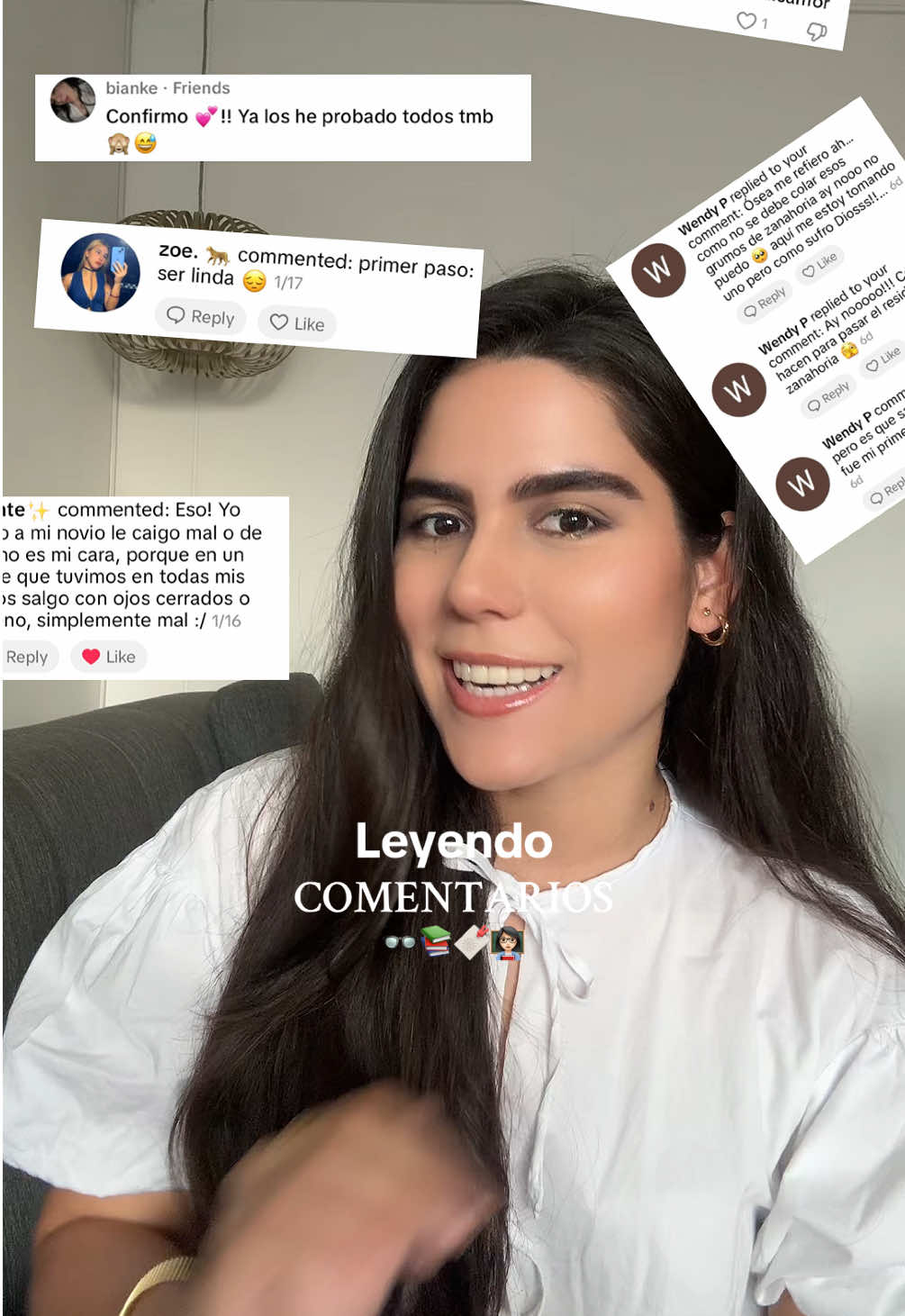 Leer sus comentarios me da mil años de vida 🫶🏻 #reading #leer #comentarios #videoreaction #reaction 