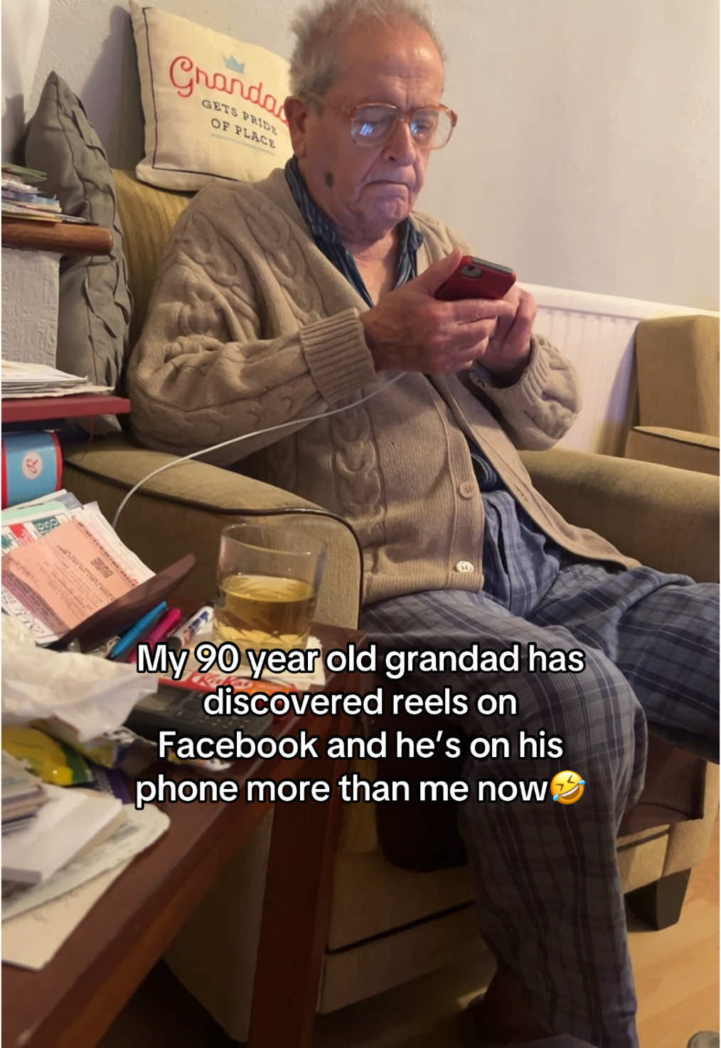 Let’s hope he doesn’t find TikTok🤣🤣🤣🤣 #fyp #funny #foryoupage #foryou #viral 