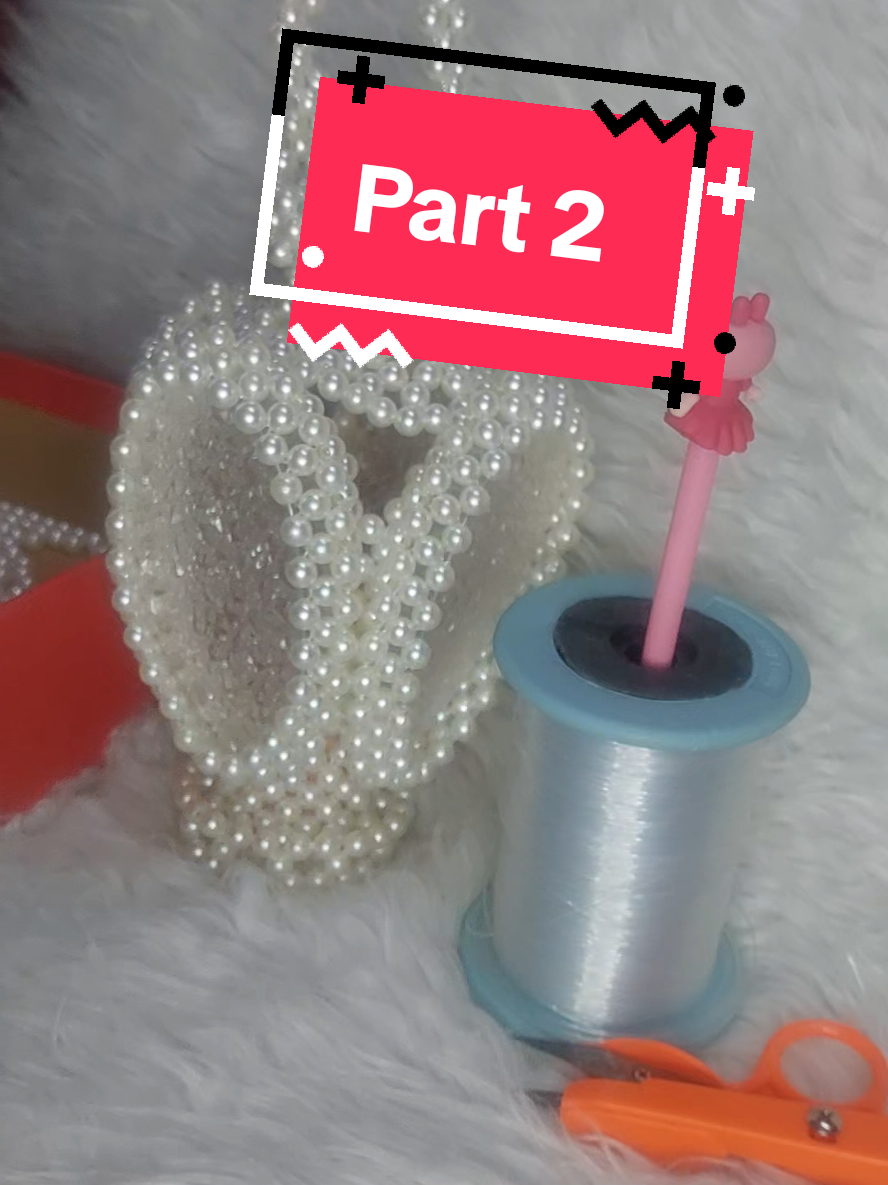 part2: تعالو نكمل باقي الفانوس بالولي مع بعض ❤️ استنوا الجزء ال3 عمل قاعدة الفانوس 🤍#طريقه_عمل_فانوس_بالخرز #فانوس_رمضان #فانوس_رمضان🌙 #فانوس_لولي #sooo_handmade #فانوس_رمضان2025 