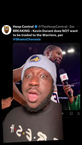 KD SAID IM NOT COMING #NBA #nbabasketball #nbatrades #suns #kevindurant #sports #warriors #foryoupage #greenscreen 