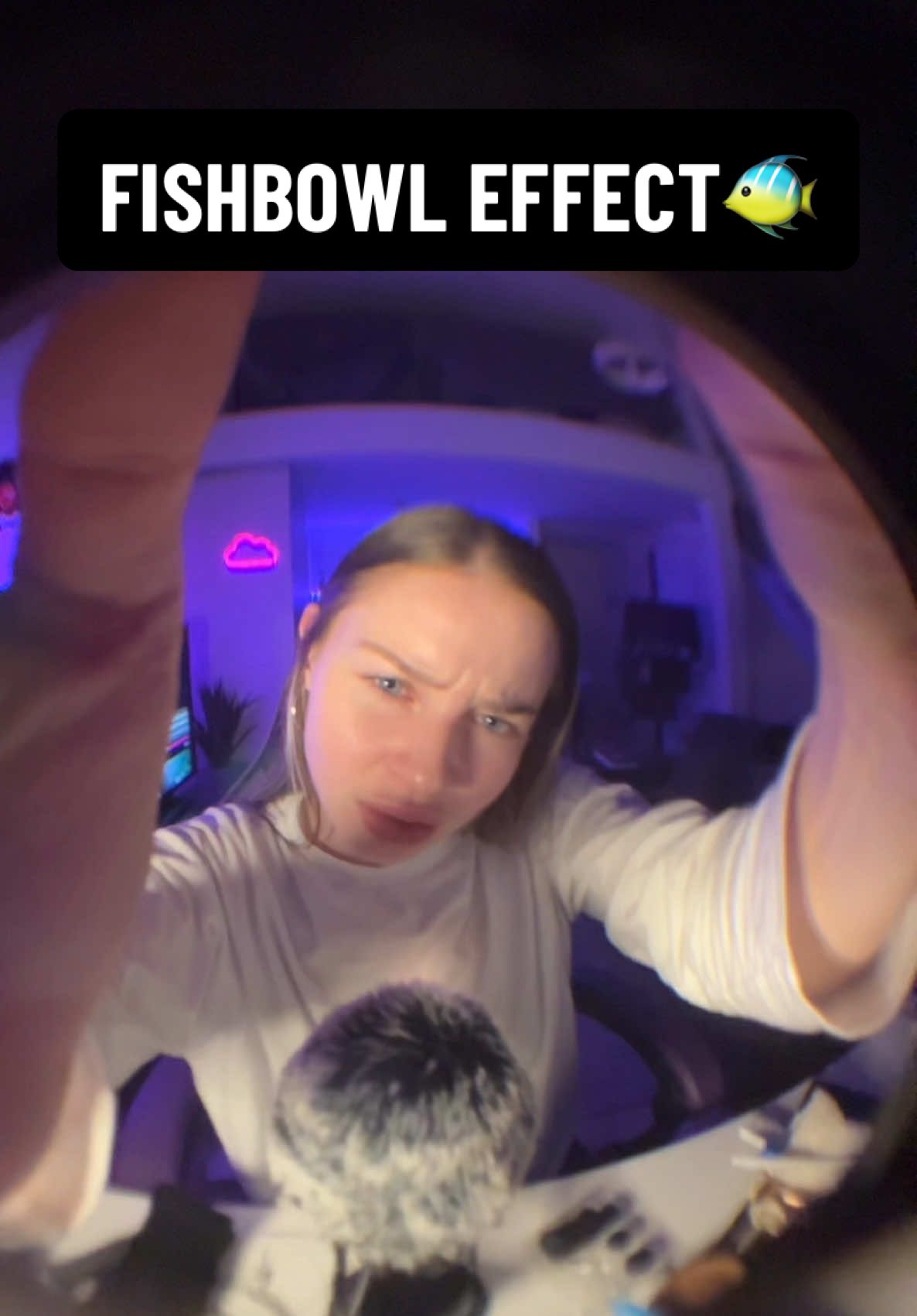 Fishbowl ASMR🐠🫧👀 #asmrfishbowleffect#asmrmouthsounds#asmrinaudiblewhispering#asmrtingles#asmrtriggers#asmr#fyp 