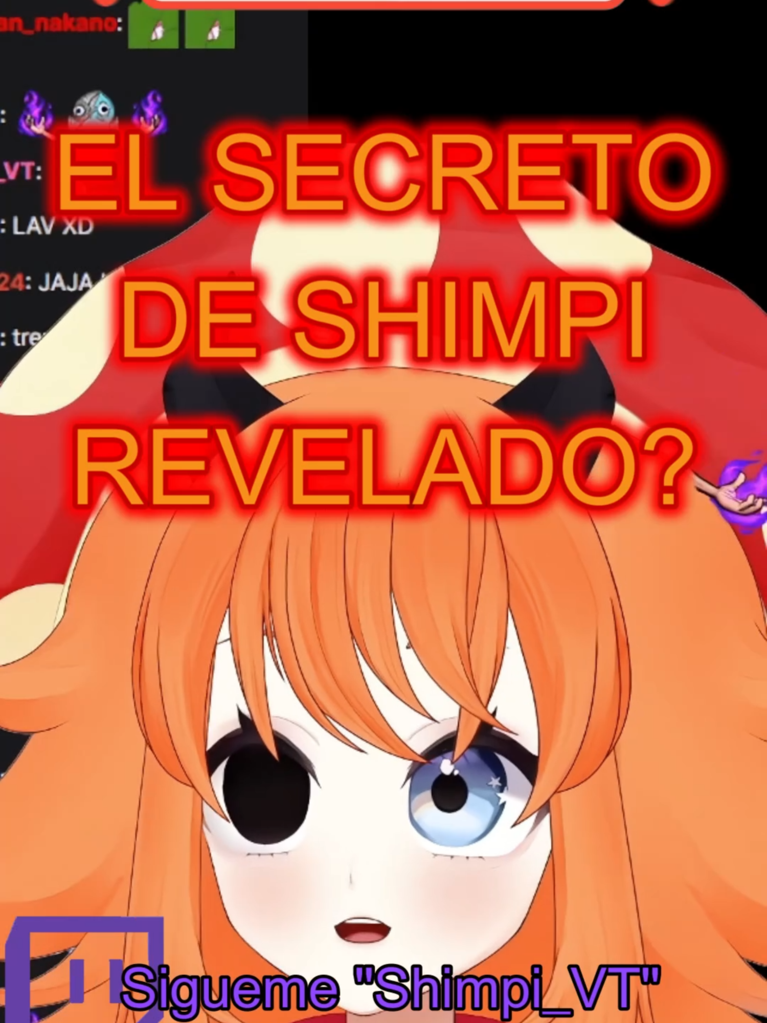 Ya saben mi secreto… #vtuber #videoviral #vtuberespañol #humor #twitch #vtuberclips #hongo