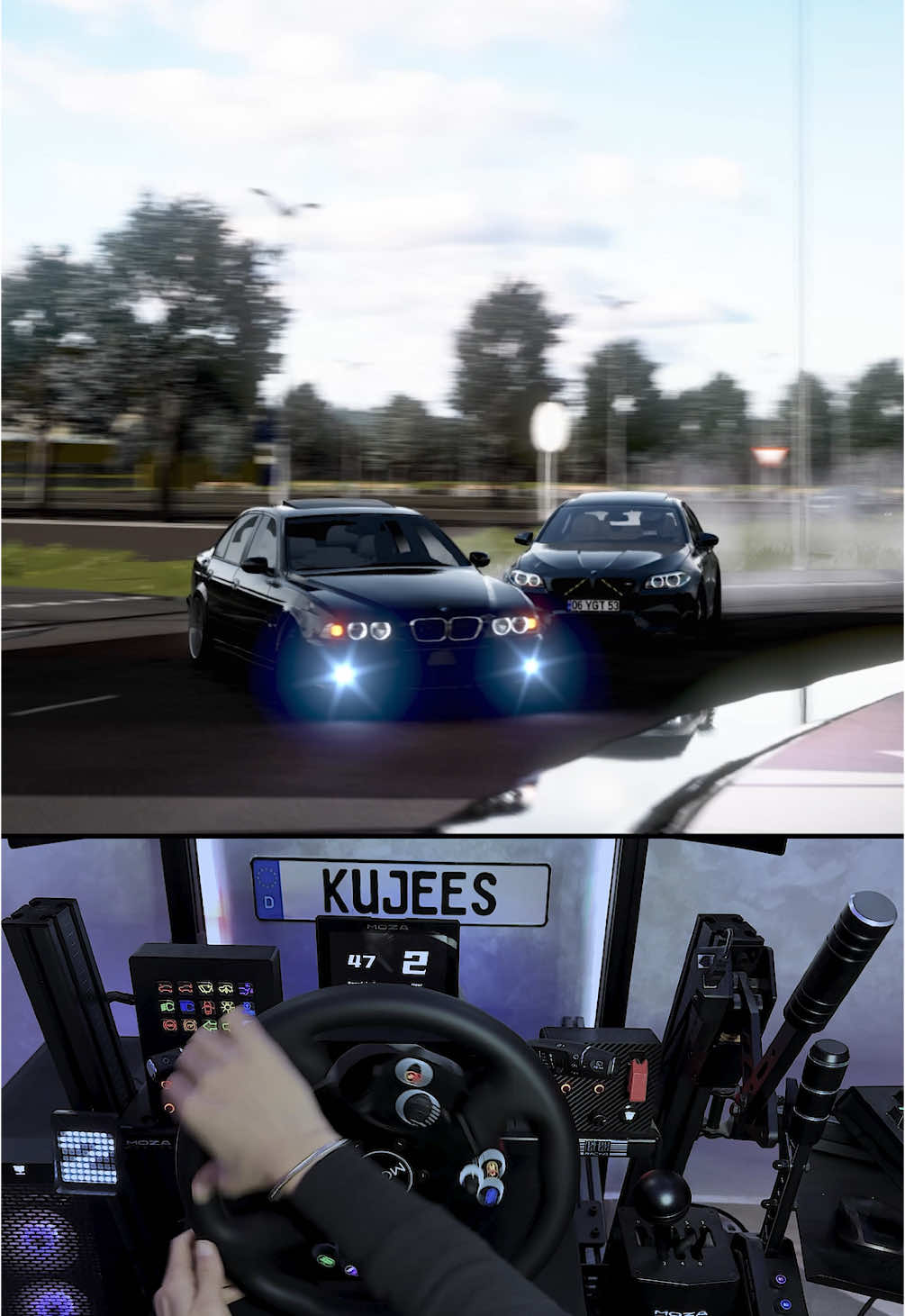#bmw #m5 #moza #kujees #assettocorsa 