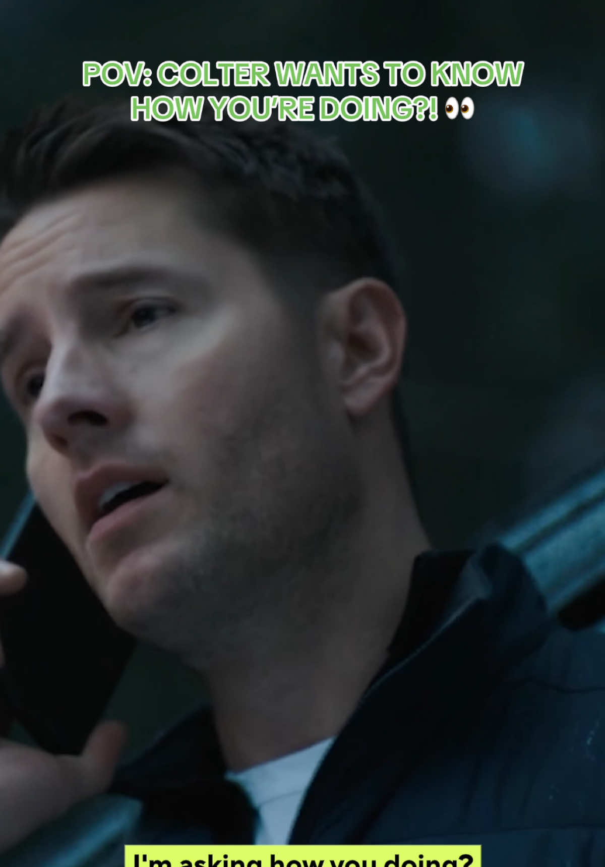 Colter and Bobby conversations, didn't know we needed. 🤭  . . . #archival #JustinHartley #EricGraise #coltershaw #bobbyexley #awkward #phonecall