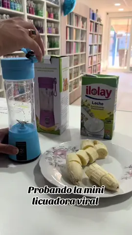 Nueva mini licuadora! Se recarga con usb ideal para llevar a todos lados #licuados#verano