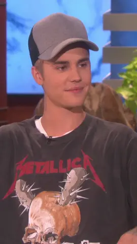 Reminiscing with @Justin Bieber ❤️ #theellenshow #justinbieber #throwback 