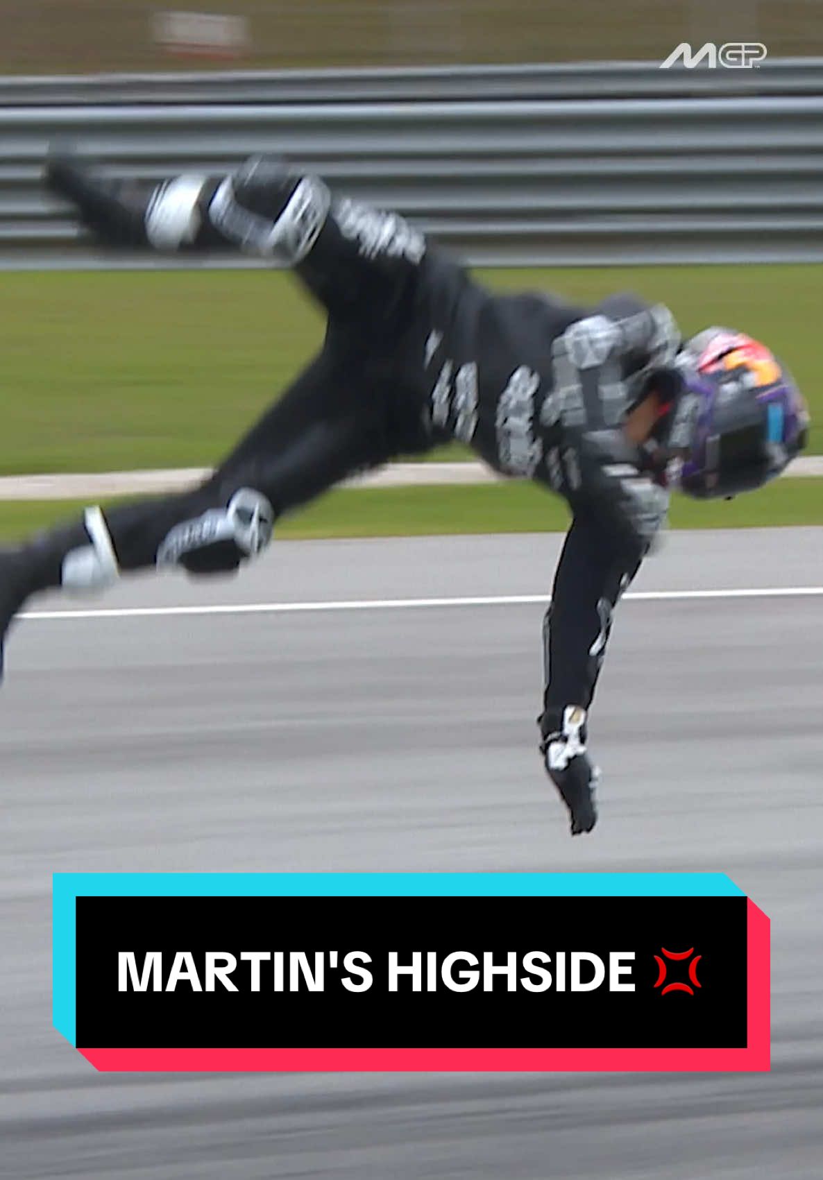 Not the way @Jorge Martin hoped for his first day with #1 💢 Sending our best wishes to Jorge for his recovery! #MotoGP #JorgeMartin #SportsOnTikTok  