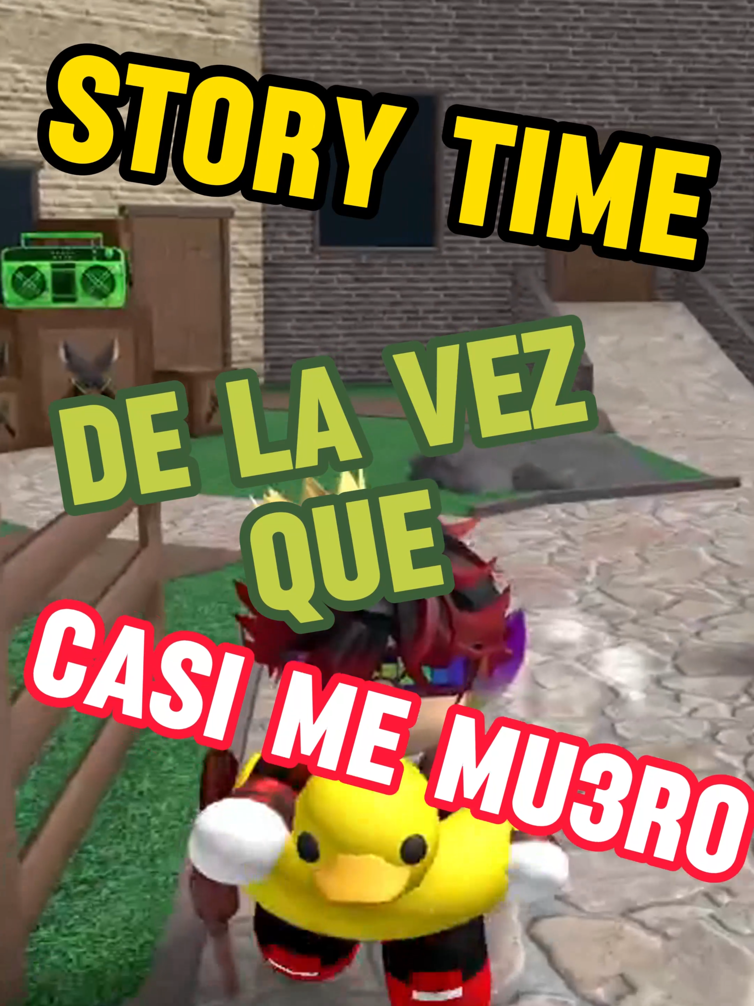 Casi me petateo🗣️🥶 #storytime #robloxfyp #mm2